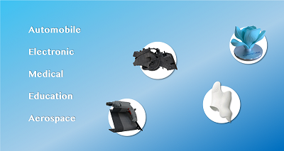 九游会老哥社区3D打印设备产线齐全，打印材料丰富，可为汽车、医疗、消费电子、教育文创以及航天航空等领域用户提供打印服务